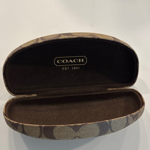 Coach Monogram Sunglasses Hardshell Case - Picture 5 of 7